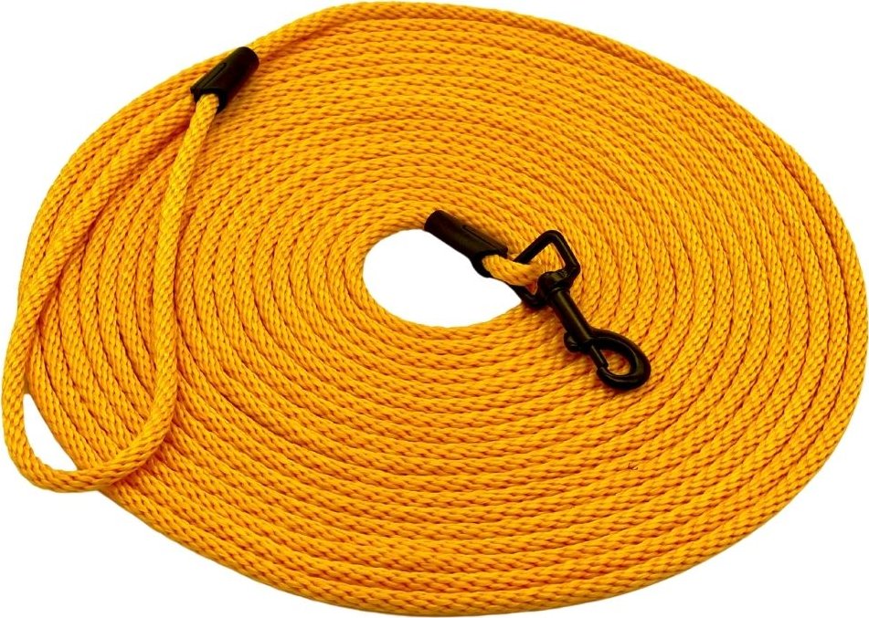Lehké stopovací vodítko PafDog® 6mm, 4 délky - žlutá DÉLKA VODÍTKA: 5 metrů