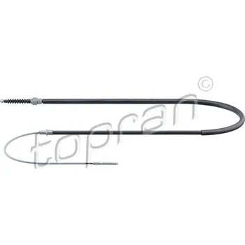 Brzdový systém Tažné lanko, parkovací brzda, , 1H0609721A, TOPRAN, 103 063