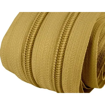 Zip Zip spirálový v metráži 5mm zelenožlutý