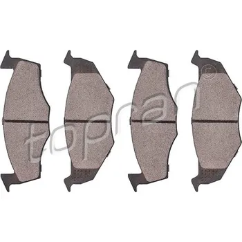 Brzdový systém Sada brzdových destiček, kotoučová brzda, , 1H0698151A, TOPRAN, 107 236