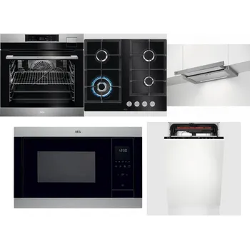 Set domácích spotřebičů AEG BSK792380M + AEG Mastery SpeedBurner HKB64420NB + AEG DPE5660M + AEG Mastery MSB2547D-M + AEG Mastery MaxiFlex FSE73507P