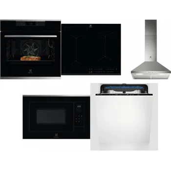Set domácích spotřebičů ELECTROLUX KOEBP39X + ELECTROLUX EIV634 + ELECTROLUX LFC316X + ELECTROLUX LMS4253TMX + ELECTROLUX EES48200L