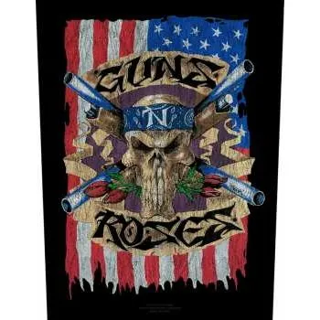 Nášivka Merch Guns N' Roses: Zádová Nášivka Flag 2019