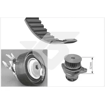 Rozvod motoru Vodni pumpa + sada ozubeneho remene, , HUTCHINSON, KH 88WP24