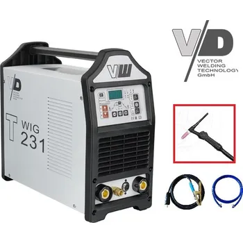 Svářečka VECTOR Digital T231 WIG Provedení: PROFI