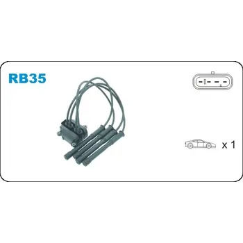 Zapalovací cívka Zapalovací cívka, , 8200051128, 8200360911, 8200702693, 8200734204, JANMOR, RB35