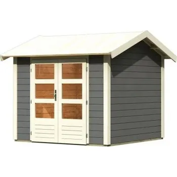 Zahrada dřevěný domek KARIBU THERES 3 (31443) terragrau