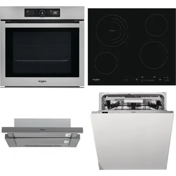 Set domácích spotřebičů WHIRLPOOL AKZ9 9480 IX + WHIRLPOOL AKT 8900 BA + WHIRLPOOL AKR 749/1 IX + WHIRLPOOL WIO 3O540 PELG