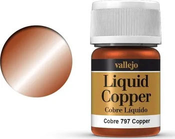 Modelářská barva Vallejo Liquid Gold 70797 Copper 35 ml