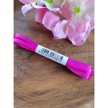 Stuha Atlasová stuha oboulící šíře 3 mm 3 metry pink