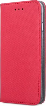 Pouzdro na mobilní telefon Smart Magnet pro Xiaomi Redmi Note 9T 5G červené