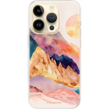 Pouzdro na mobilní telefon Odolné silikonové pouzdro iSaprio - Abstract Mountains - iPhone 14 Pro