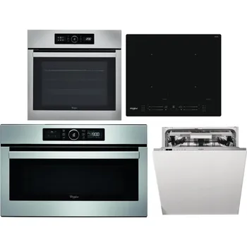 Set domácích spotřebičů WHIRLPOOL ABSOLUTE AKZ9 6230 IX + WHIRLPOOL WL S7260 NE + WHIRLPOOL ABSOLUTE AMW 730 IX + WHIRLPOOL WIO 3O540 PELG