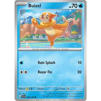 Karetní hra Buizel 046/198 - Scarlet & Violet Typ karty: Non-Holo