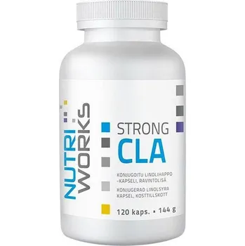Spalovač tuku NutriWorks CLA Strong 120 kapslí