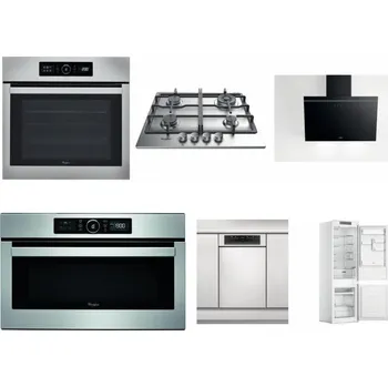 Set domácích spotřebičů WHIRLPOOL ABSOLUTE AKZ9 6230 IX + WHIRLPOOL TKRL 661 IX EU + WHIRLPOOL AKR 62F LT K + WHIRLPOOL ABSOLUTE AMW 730 IX + WHIRLPOOL WSBO 3O34 PF X + WHIRLPOOL WHC18 T311