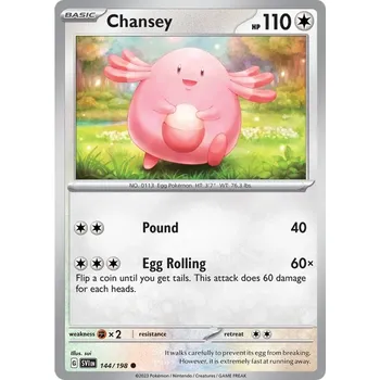 Karetní hra Chansey 144/198 - Scarlet & Violet Typ karty: Non-Holo