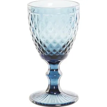 Sklenice Sklenice na noze "NAVY BLUE"8x8x16/200ml