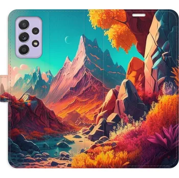 Pouzdro na mobilní telefon Flipové pouzdro iSaprio - Colorful Mountains - Samsung Galaxy A52 / A52 5G / A52s