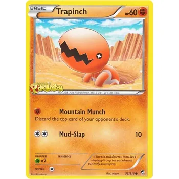 Sběratelská karetní hra Trapinch 053/111 - Furious Fists Typ karty: Non-Holo