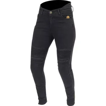 Moto kalhoty Dámské kevlarové džíny na moto Trilobite Micas Urban ladies jeans black vel. 28
