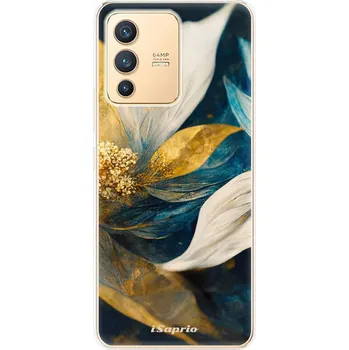 Pouzdro na mobilní telefon Odolné silikonové pouzdro iSaprio - Gold Petals - Vivo V23 5G