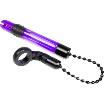 Signalizátor záběru FOX - Řetízkový indikátor Black Label Indicator Slik Bobbin Purple
