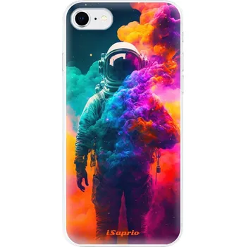 Pouzdro na mobilní telefon Odolné silikonové pouzdro iSaprio - Astronaut in Colors - iPhone SE 2020
