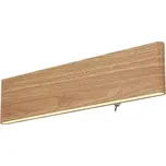 Globo 41751W-12 LED nástěnné svítidlo Siegfried 1x12W | 450lm | 3000K - vypínač na těle, hnědá + K nákupu nad 3000 Kč dárek zdarma