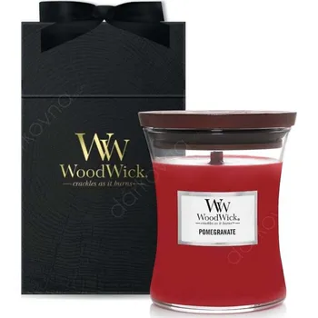 Dárkový potravinový koš Dárkovna s.r.o. Svíčka WOOD WICK POMEGRANATE