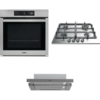 Set domácích spotřebičů WHIRLPOOL AKZ9 9480 IX + WHIRLPOOL TKRL 661 IX EU + WHIRLPOOL AKR 749/1 IX