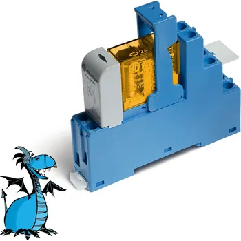 Relé FINDER Vazební člen 48.52.8.230.5060, 2P/8A, 230V AC, Au 485282305060