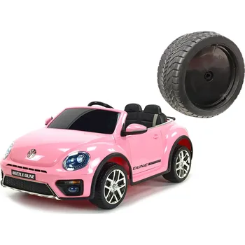 Dětské elektrovozidlo Náhradní kolo EVA přední/zadní levé na elektrické autíčko Volkswagen Beetle Dune S303