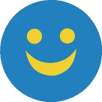 Matuška Dena Baby deska Smajlík 185 x 38 mm Modrá