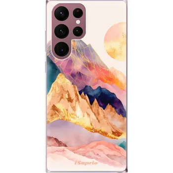 Telefonní příslušenství Odolné silikonové pouzdro iSaprio - Abstract Mountains - Samsung Galaxy S22 Ultra 5G