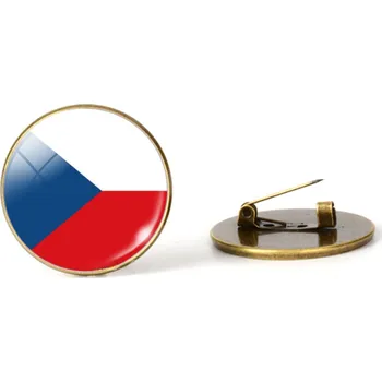 Brož Amparo Miranda VCR25 Česká vlajka