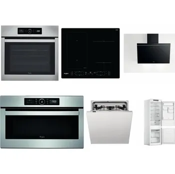 Set domácích spotřebičů WHIRLPOOL ABSOLUTE AKZ9 6230 IX + WHIRLPOOL WL B8160 NE + WHIRLPOOL AKR 62F LT K + WHIRLPOOL ABSOLUTE AMW 730 IX + WHIRLPOOL WIC 3C33 PFE + WHIRLPOOL WHC18 T311