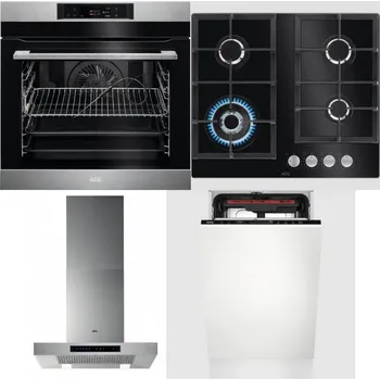 Set domácích spotřebičů AEG BPK742380M + AEG Mastery SpeedBurner HKB64420NB + AEG Mastery DBB5660HM + AEG Mastery MaxiFlex FSE73507P