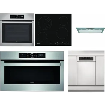 Domácí spotřebič WHIRLPOOL ABSOLUTE AKZ9 6230 IX + WHIRLPOOL AKT 8900 BA + WHIRLPOOL AKR 650/1 IX + WHIRLPOOL ABSOLUTE AMW 730 IX + WHIRLPOOL WSBO 3O34 PF X