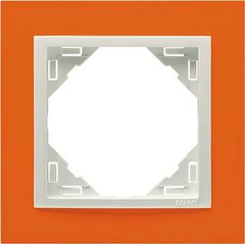 vypínač e2 elektro GmbH Rámeček oranž/ice Logus