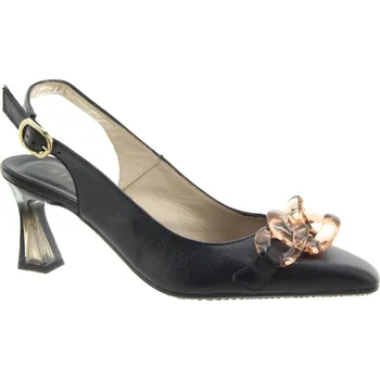 Dámské lodičky HISPANITAS Dámské kožené černé lodičky HV232550-BLACK-255 Velikost 38