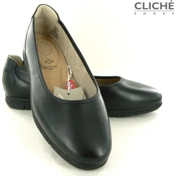 Dámská obuv Černé kožené baleríny Tamaris, 8-52100-20-22 43