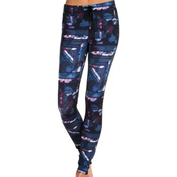 Dámské legíny Legíny Roxy Stay On anthracite blur paint 26