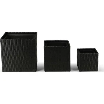 Květináč Texim Orchid 3457071 50/38/28 cm černý