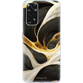 Pouzdro na mobilní telefon Odolné silikonové pouzdro iSaprio - Black and Gold - Xiaomi Redmi Note 11 / Note 11S