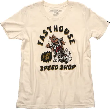 Fasthouse Girl´s Wolfpack Tee Natural Velikost: YM
