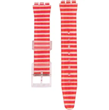 Řemínek na hodinky Plastový řemínek Ricardo 17mm (pro Swatch), barevný C7