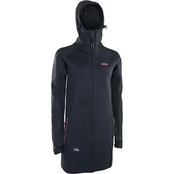 Neoprenové oblečení neoprenový kabát ION Cosy Coat Core Women BLACK velikost neoprenů a trapézů 38/M