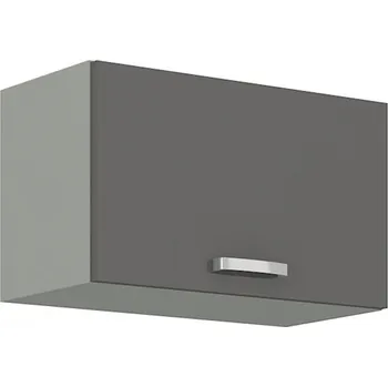 Kuchyňská skříňka Nábytek PEGAS s.r.o. Kuchyňská horní skříňka GARID 60 GU 36 1F, Šedý lesk/Šedá