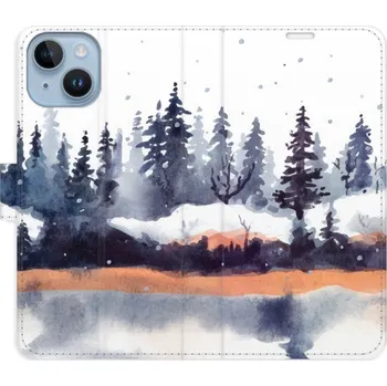 Pouzdro na mobilní telefon Flipové pouzdro iSaprio - Winter 02 - iPhone 14